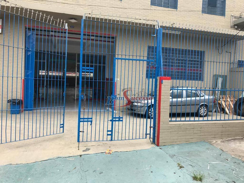 Imagem 2 de 22 de Galpão Para Alugar, 1300 M² Por R$ 19.000,00/mês - Vila Antonieta - São Paulo/sp - Ga0070