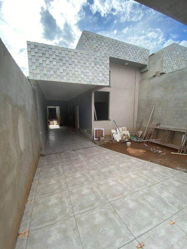 Imagem 1 de 8 de Casa Com 3 Dormitórios À Venda, 105 M² Por R$ 300.000,00 - São Carlos - Anápolis/go - Ca0376