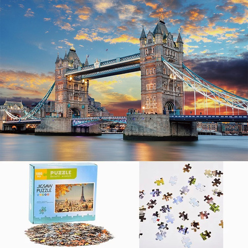 Puzzle Rompecabezas 1000 Piezas Tower Bridge 75*50cm