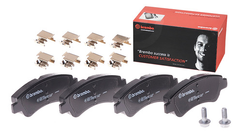 Balatas Delanteras Peugeot 206 Cc S16 2.0 00-00 Brembo Low M