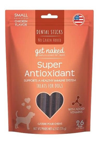 Chuches Dentales Super Antioxidantes 6.2 Oz, Small