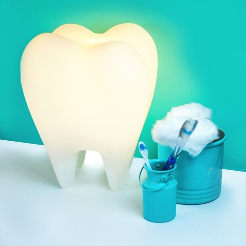 Lámpara de mesa Graduation Dentist Tooth con lámpara