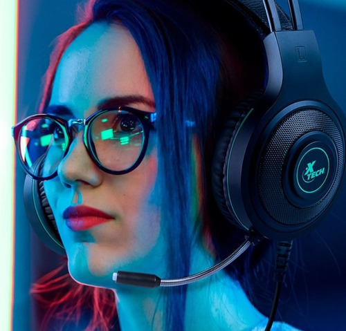 Imagen 4 de 9 de Auricular Gamer Xtech 560 Insolense Pc Ps4 Xbox One Switch