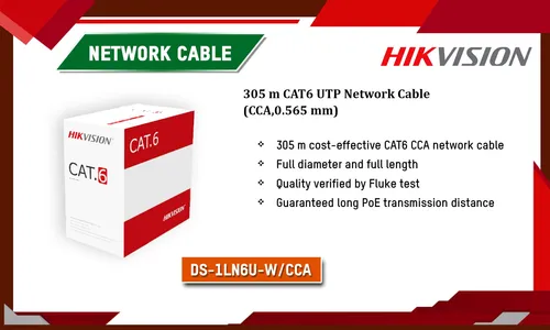 Hikvision Cable Utp Cat6e 305mts