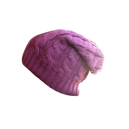 Gorro Tejido Caido Ochos Unisex Bordo Frio Invierno Abrigo 