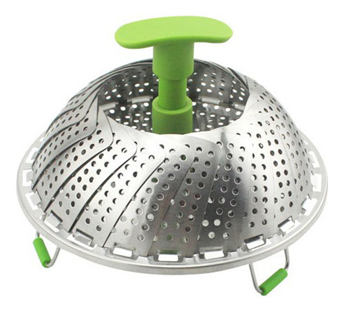 Steam Basket Cesta De Vapor Para Verduras Plegable De Acero