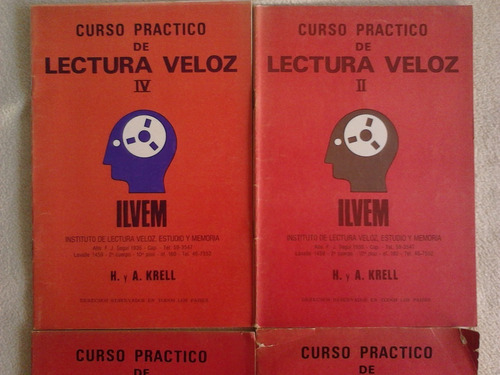 Ilvem Curso Práctico De Lectura Veloz Y Curso De Oratoria 