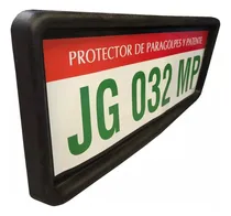Comprar Protector Paragolpe Cubre Patente Mercosur Vieja Marco Goma