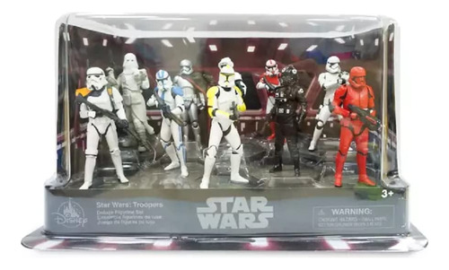 Star Wars: Troopers Deluxe - Juego De 10 Figuras Totalmente.