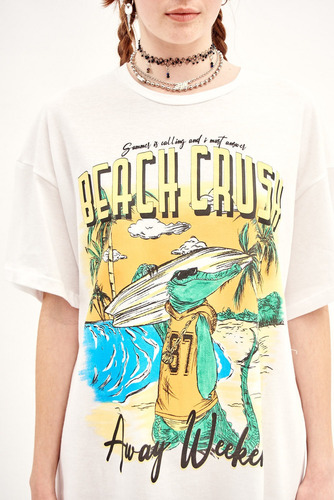 Remeron Beach Crush De Algodón Mujer 47 Street
