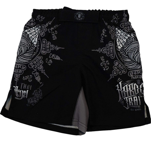 Hardcore Training Muay Thai Kids Boxing Shorts Mma Bjj Fitn.