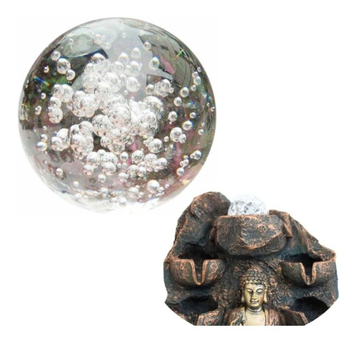 Esfera De Cristal Bola 3 Cm Para Fuente De Agua Feng Shui