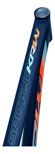 Quadro Bicicleta Spotlight Aro 29 Alumínio Mtb - Krw Cor Preto/azul E Laranja