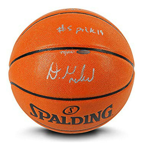 Baloncesto Balón - Upper Deck Darius Garland Autografiado E 