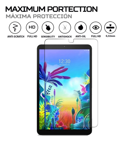Protector De Pantalla Antishock Para LG G Pad 5 10.1
