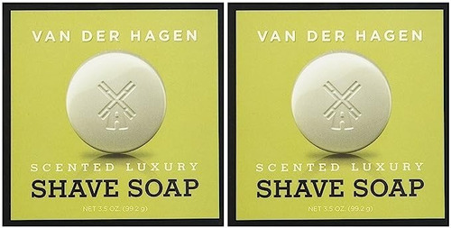 Jabón Afeitar Con Fragancia Para Hombre Van Der Hagen 2pack