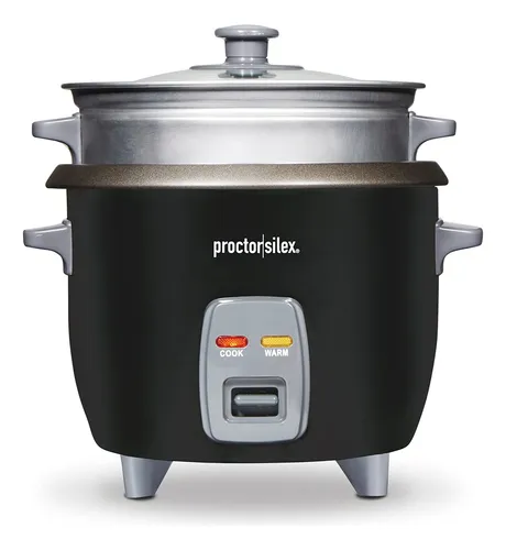 comprar Arrocera Y Vaporera Proctor Silex, 6 Tazas, Color Negro 3751