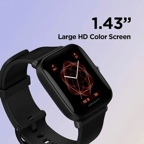 Smartwatch Amazfit Bip U 1.43 Black A2017 Reloj Inteligente
