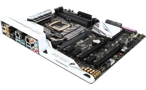 Tarjeta Madre Asus Z170-deluxe Ddr4 Hdmi Displayport 115 /vc Color Negro