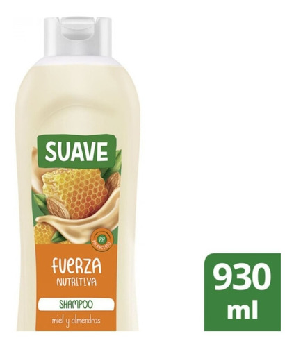 Shampoo Suave Fuerza Nutritiva Miel Y Almendras 930 Ml