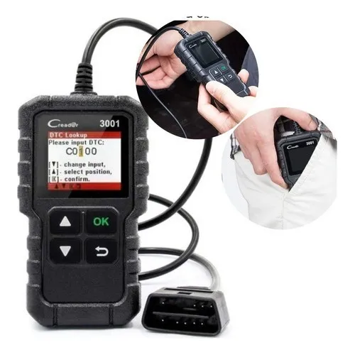 comprar Scanner Automotivo Cr3001 Obd2 Leitor Código Portugues