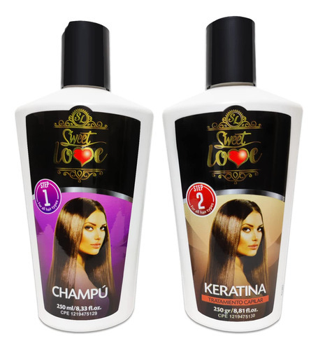 Sweet Love Keratin. Control Del Encrespamiento, Tratamiento