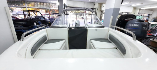 Imagen 8 de 9 de Lancha Rina 510 Náutica Delfín Mariner 60hp 2t Mod 2018