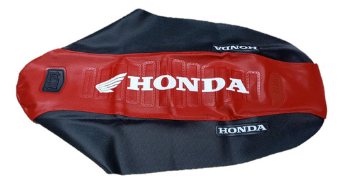 Funda Asiento Tc4 Honda Xr 125/150/bros Rojo/negro Estampado
