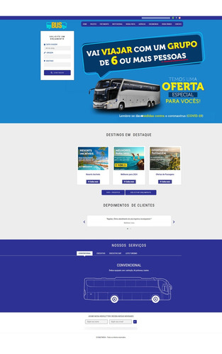 Script Site Para Locação De Ônibus