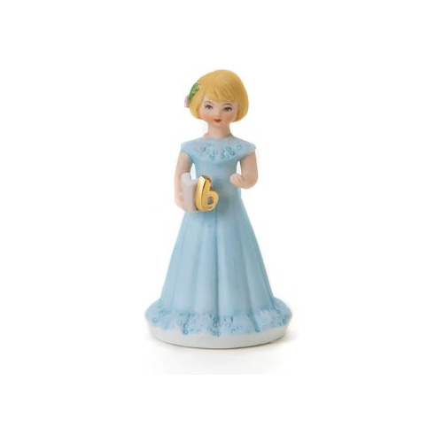 Figurina De Porcelana  Niña Rubio De 6 Años , 4 Pulga...