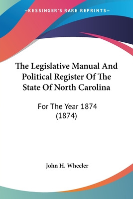 Libro The Legislative Manual And Political Register Of Th...