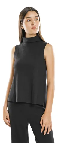 Blusa Senza Maniche Con Colletto Ampio E Ricamo – Camicetta Donna Bambina Elegante E Traspirante