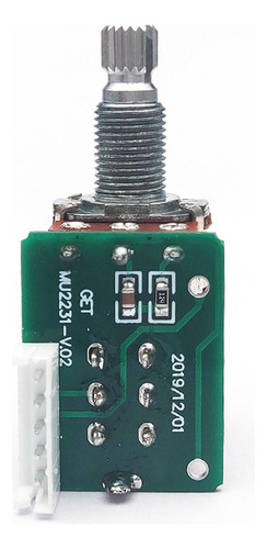 Volumen De Potenciómetro Interruptor De Guitarra 18mm B500k
