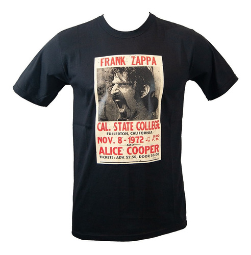 Frank Zappa - California 1972 - Remera