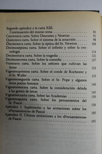 Cartas Filosóficas François-marie Arouet (voltaire) C153 (Usado)