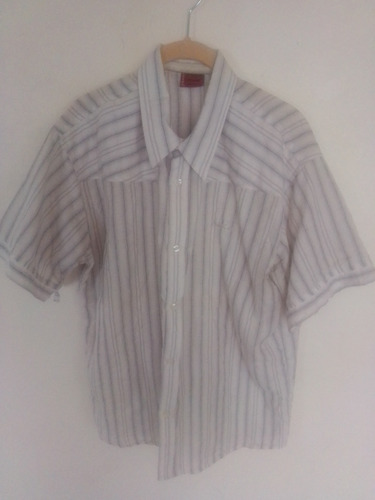 Camisa Hombre Manga Corta Talle Xl 