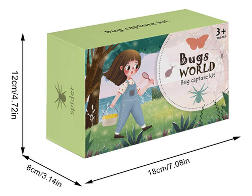 Kit De Captura De Insectos Para Niños Kit De Juguete Para Ex