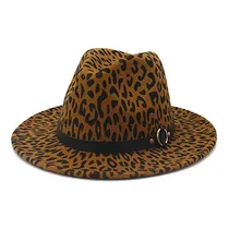 Comprar Sombrero Fedora De Fieltro De Ala Ancha Con Cinturón