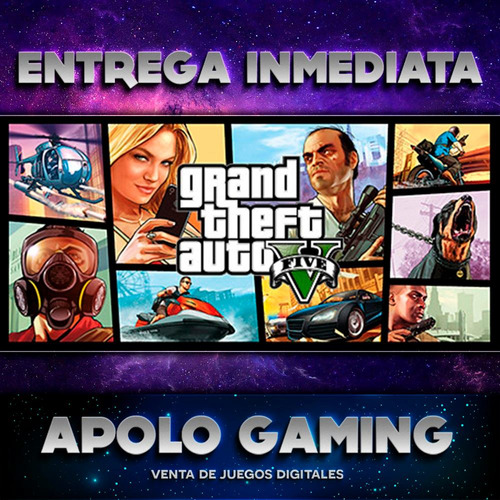 Grand Theft Auto V | Gta 5 | Steam | Original | Digital | Pc