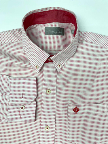 Camisa Hombre Dior Talle 43/44 Contorno 130 Buen Estado