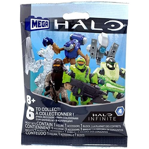 Construx Halo Infinite 4 Minifigura Una Bolsa Ciega