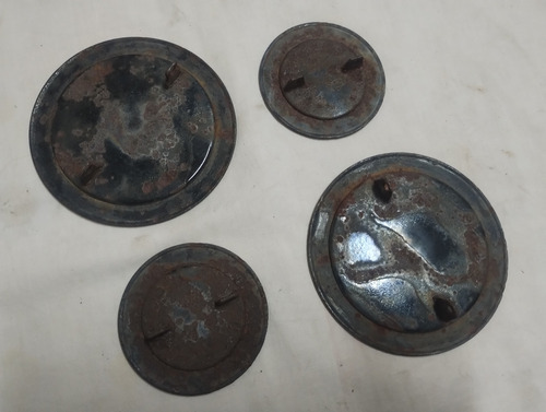 Juego X4 Tapas Mechero Hornalla Cocinas Orbis Volcan Leer! (Usado)