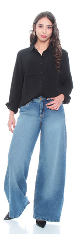 Blusa Wados Con Cintura Ajustable Y Bolsillos