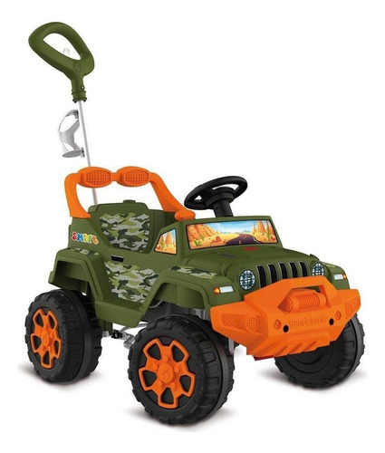 Carrinho Pedal Smart Banjipe Passeio Camuflado - Bandeirante