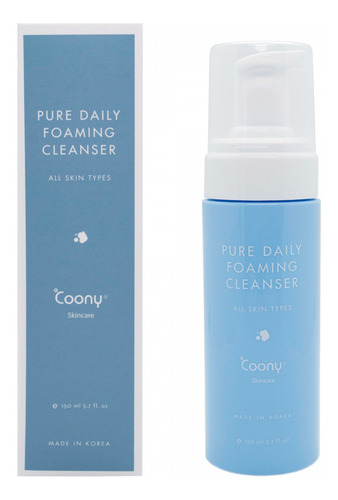 Coony Foaming Cleanser Espuma Para Limpieza Facial 150ml 6c