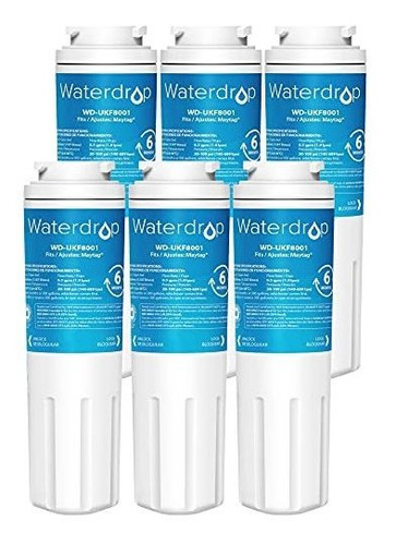 Waterdrop Ukf8001 Refrigerador Filtro De Agua, Compatible Co