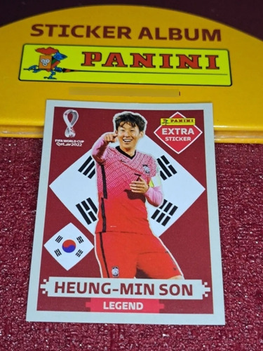 Barajita Heung-min Son Extra Legend Mundial Fifa Qatar 2022