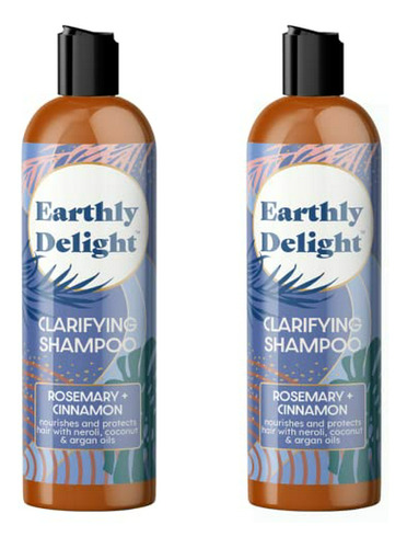 Champú Aclarador Earthly Delight | 2 Pack - 16oz C/u | Ideal