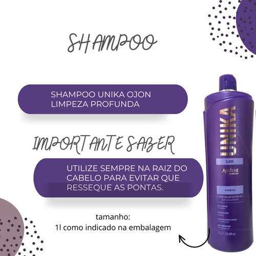 Agilise Shampoo Antiresiduo Processos Químicos Unika 1l