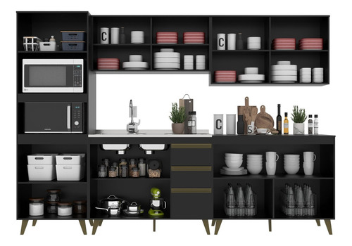 Cozinha Modulada Ema 5 Peças A:41,5 Xl 67 X P: 52 Wt